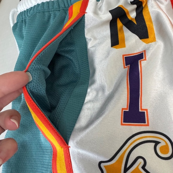 🏀NIKE Dri Fit Basketball Shorts/Loose Fit Above Knee Length/Small-Youth - Picture 6 of 14